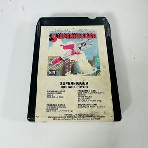 SUPER RARE!! RICHARD PRYOR: Supernigger Eight 8-Track ’82 Laff Comedy